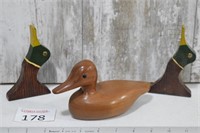 John Crum Carved Duck 1976