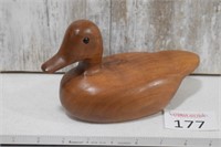 John Crum Carved Duck 1977