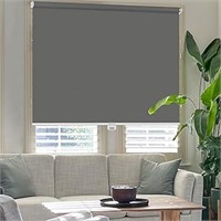 LUCKUP Cordless Blackout Roller Shades for Windows