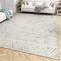 ULN-Boho Area Rug 9x12 Carpet Rugs for Living Room