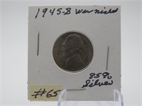 Jefferson War Nickel 1945 S