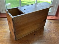 Primitive dovetailed candlebox