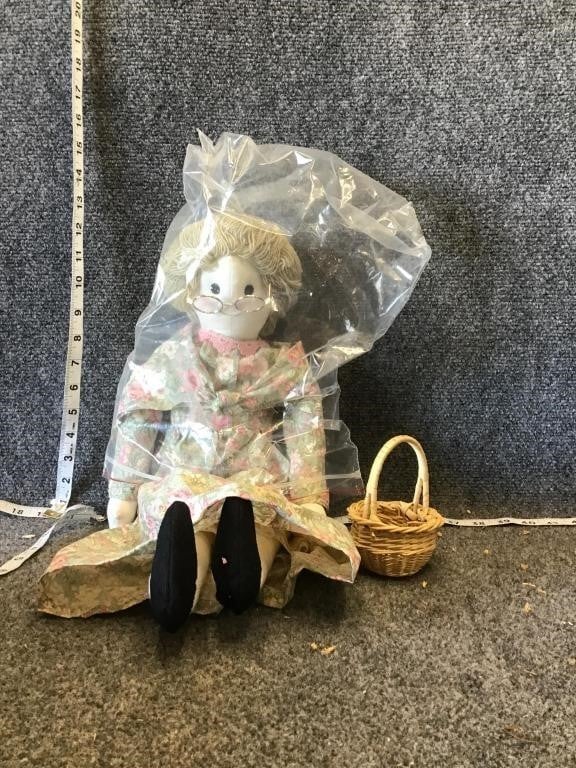 Fabric Doll With Accessories