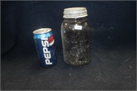 VINTAGE "KERR" MASON JAR AND LID