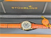 (X2 PC) STUHRLING MEN'S / WOMENS WATCH SET