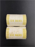 (40) Kennedy Half Dollars, Rolled