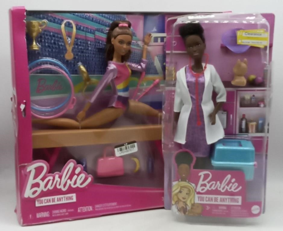 (KC) Barbie - you can be anything dolls.