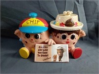 Collectable Vintage Famous Amos "Chip & Cookie"