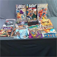 Large lot of 17 comics! Includes 15 DC comics