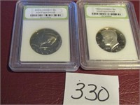 1982 S,2000 S KENNEDY PROOFS