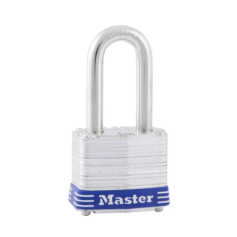 $10  Outdoor Padlock, 1-9/16W, 1-1/2 Shackle Keyed