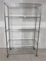 Rolling Metal Shelf