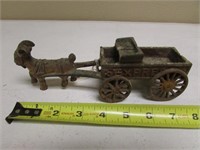 metal express wagon & goat