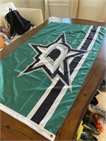 Dallas Stars Hockey Flag
