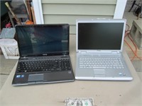 Dell & Toshiba Laptops - No Hard Drives - No