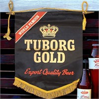 Vintage Beer Banner - Tuborg Gold