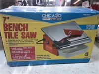 New chicago tile saw