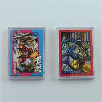Fifty (50) Marvel X-Men Cards in Plastic Cases