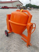 New Gas Powered Cement Mixer