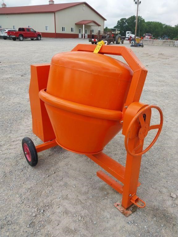 New Gas Powered Cement Mixer
