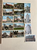 14 Antique Detroit Postcards