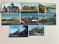 Western Canada Related, 8 Postcards