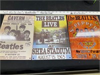 3 heavy metal Beatles signs
