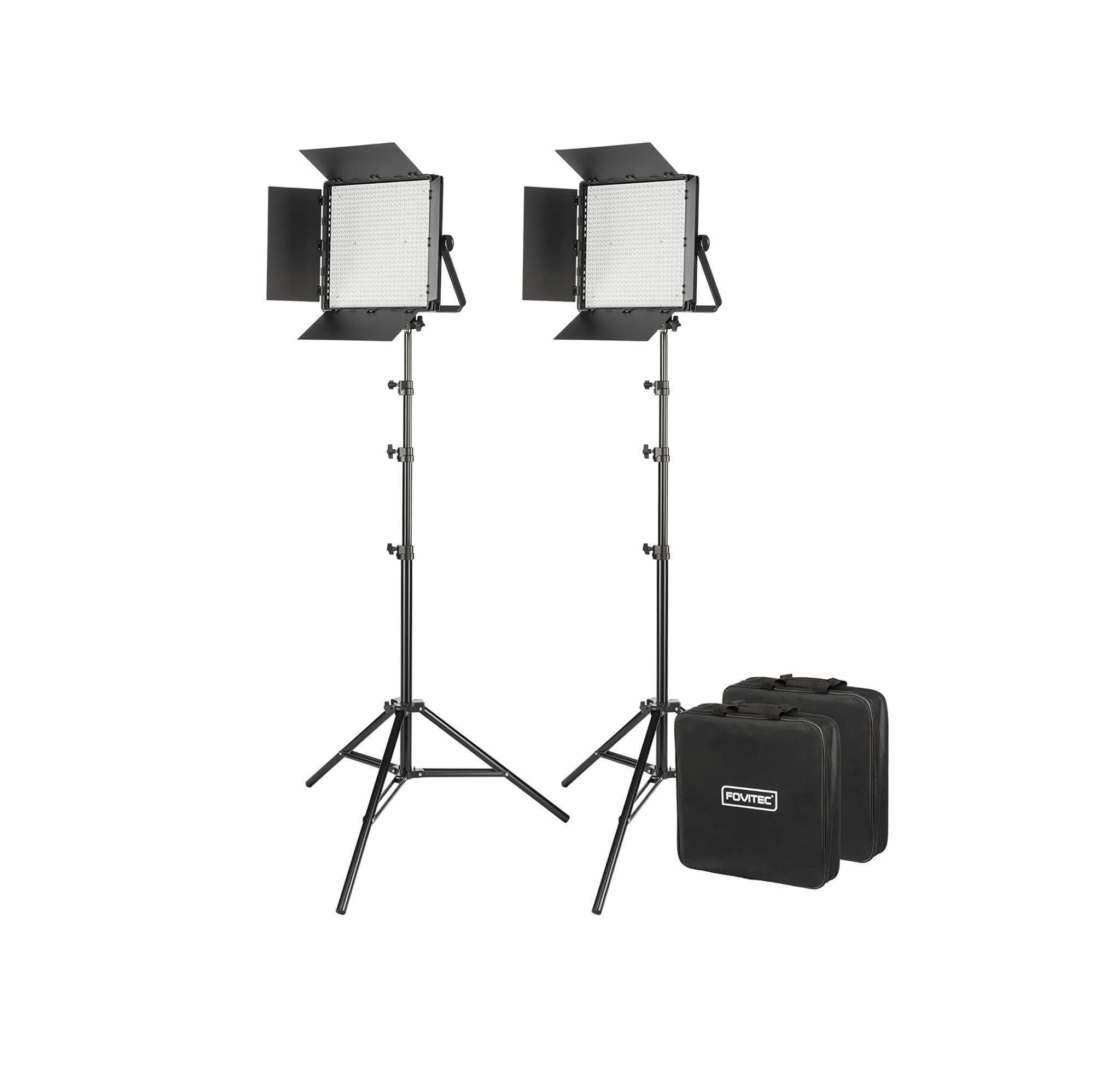 Photography Fovitec 600 LED BiColor Panel Kit $650