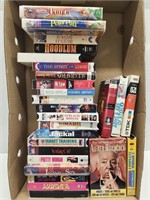 FLAT OF VHS TAPES