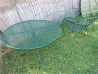 Outdoor Padio table with 4 chairs