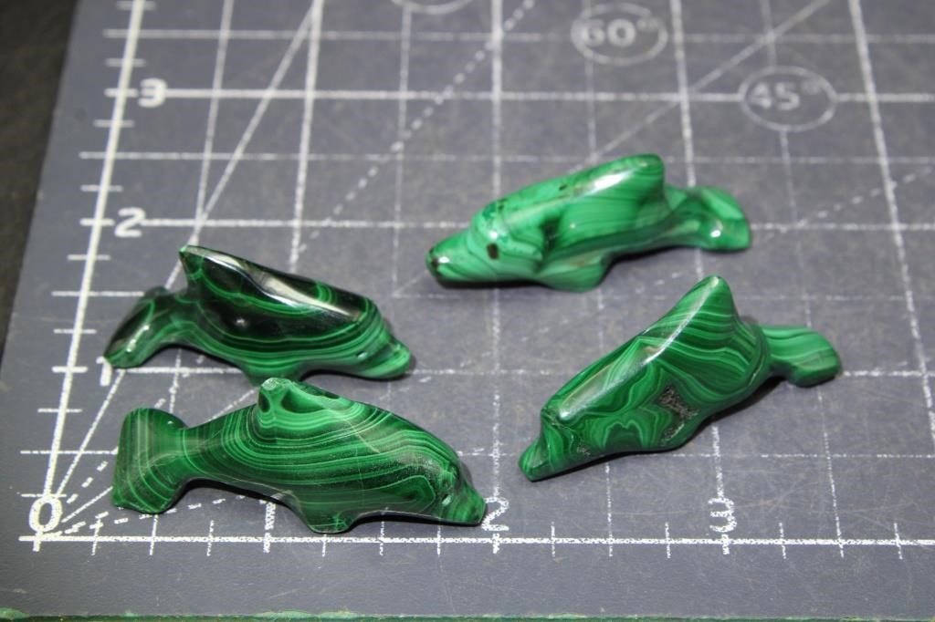 Malachite Dolphins from The Congo