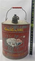 Galvanized Gasoline Can