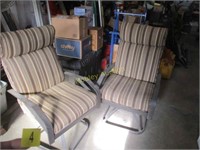 2 OUTDOOR CHAIRS-PICKUP ONLY