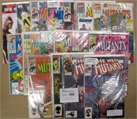 17 Marvel New Mutants Comics