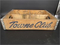 Towne Club Soda Bottle Crate