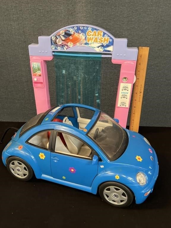 Barbie Volkswagon and Car Wash