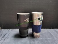 Boelter NFL LA Rams 30oz & 24oz Tumblers