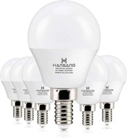 6-Pk HANSANG 6 Watt (60w Equivalent) LED Bulbs,