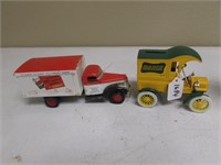 marsh bank car & toy truck