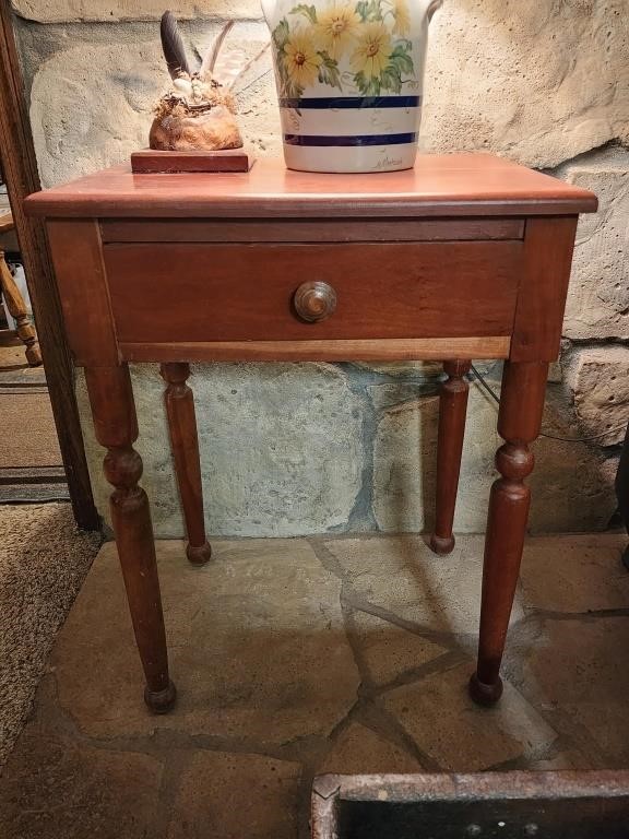 1 Drawer Side Table 27"x16"x21"