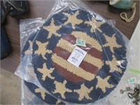 PAIR OF AMERICANA CHAIR PADS