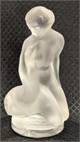 Lalique Crystal Nude "Leda and the Swan"