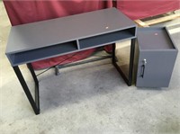 Realspace Bexler Desk With Mobile Cabinet
