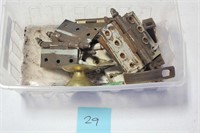 Box of hinges, candle holder