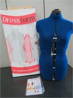 ADJUSTO DRESS FORM MANNIQUIN WITH STAND