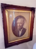 Antique Old Gentleman Picture