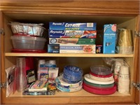 Contents of 2-Kitchen Shelves