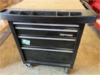 Craftsman 4-Drawer Metal Cart w/Poly Top