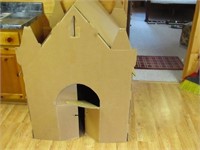 Cardboard Play Castle 33 x 40 x 47"