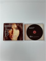 Autograph COA Leona Lewis CD